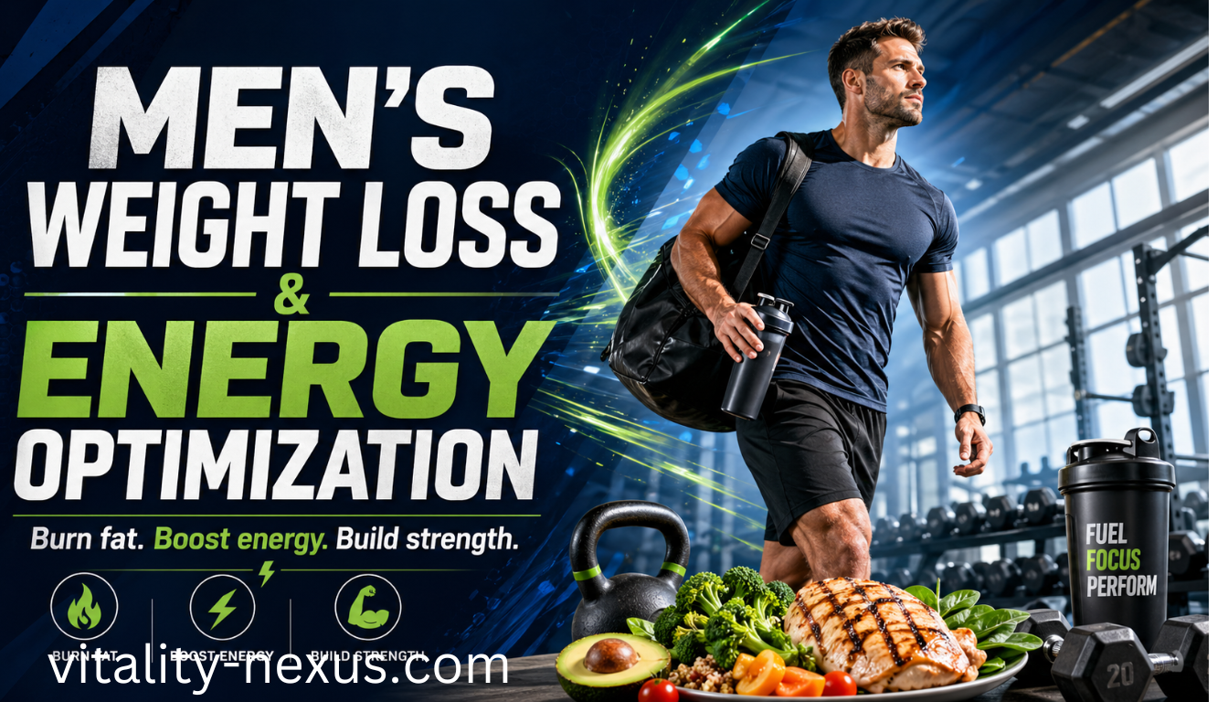 Men’s Weight Loss &amp; Energy Optimization: Complete Guide for Men