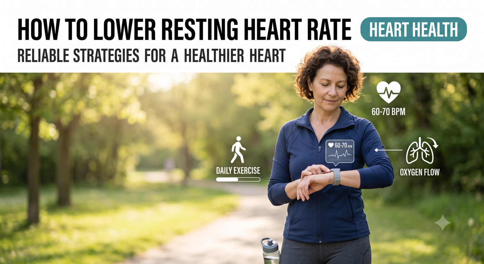 How to Lower Resting Heart Rate: 8 Easy Healthy Tips