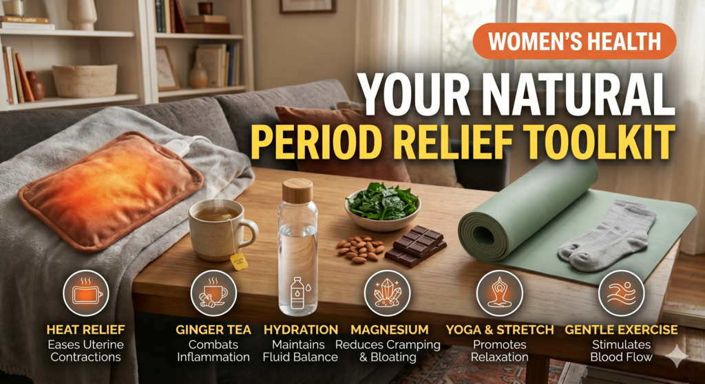 how to relieve period cramps