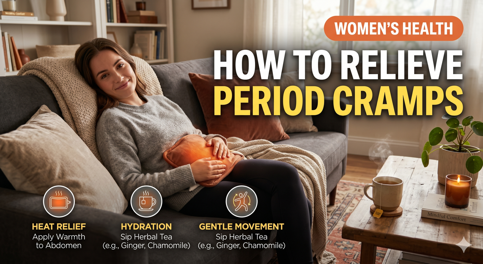 How to Relieve Period Cramps Fast: 9 Best Tips