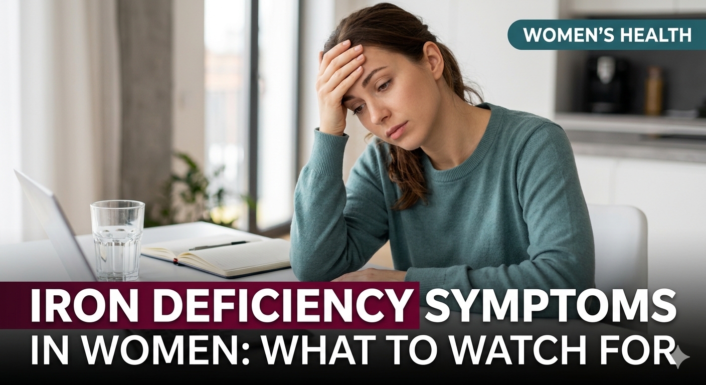 13 Iron Deficiency Symptoms in Women You Should Never Ignore