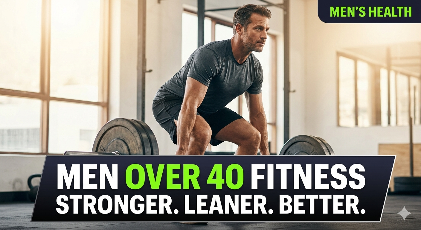Men Over 40 Fitness: 12 Powerful Strategies to Build Strength and Stay Lean