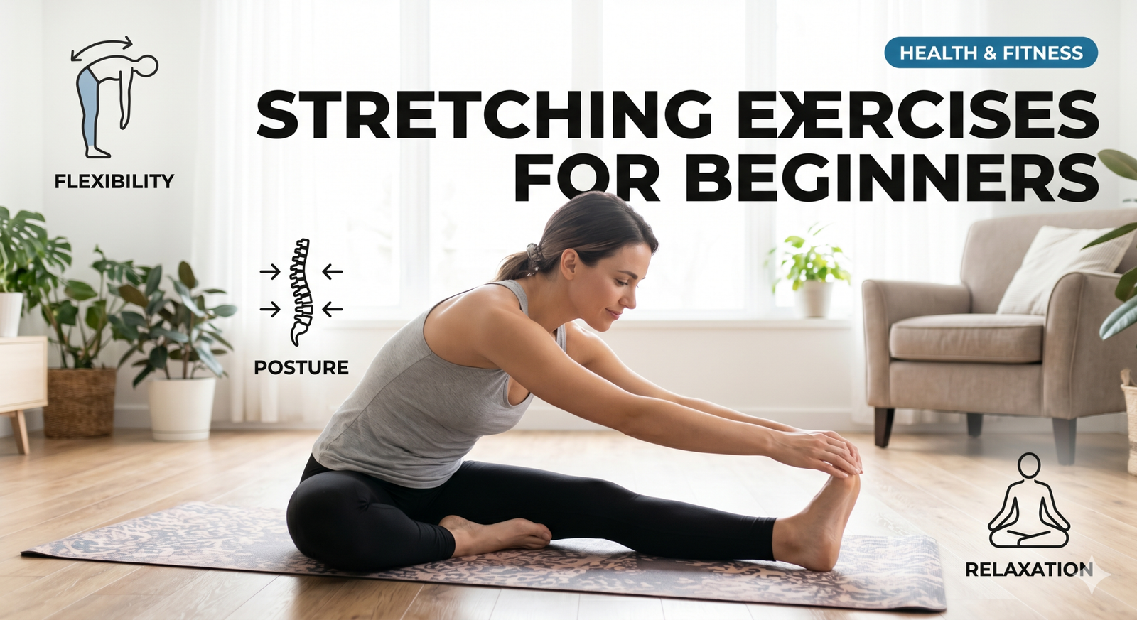 10 Easy Stretching Exercises for Beginners to Feel Great