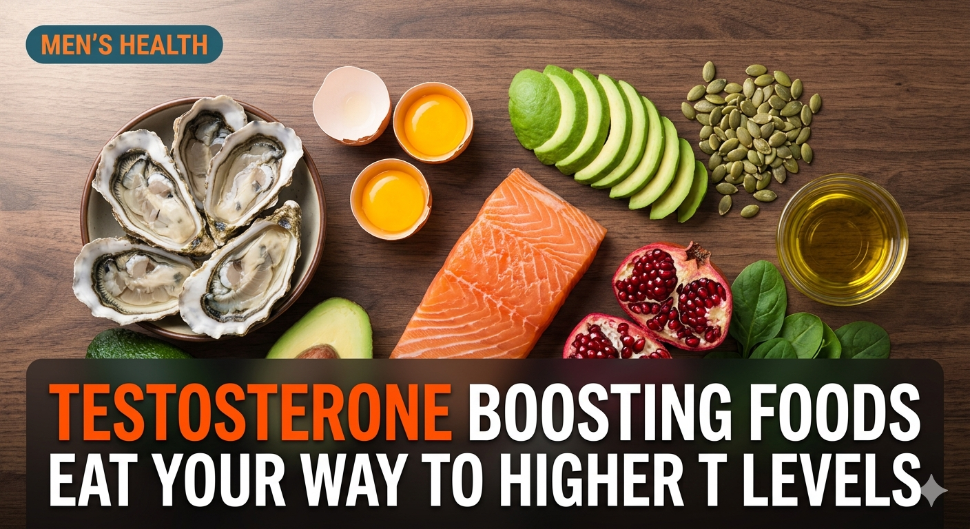 15 Best Testosterone Boosting Foods That Actually Raise Your T Levels