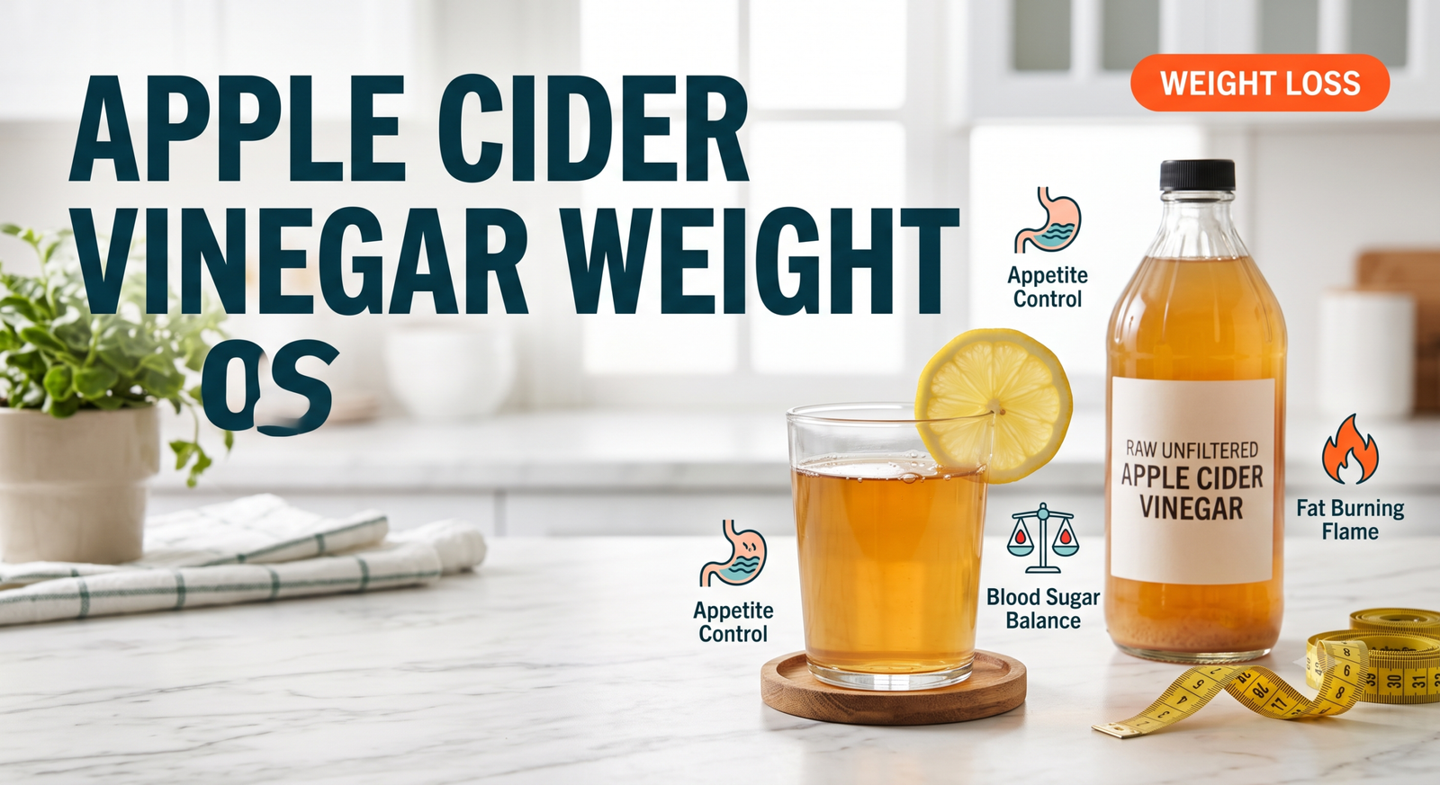 Apple Cider Vinegar Weight Loss: 9 Proven Healthy Tips