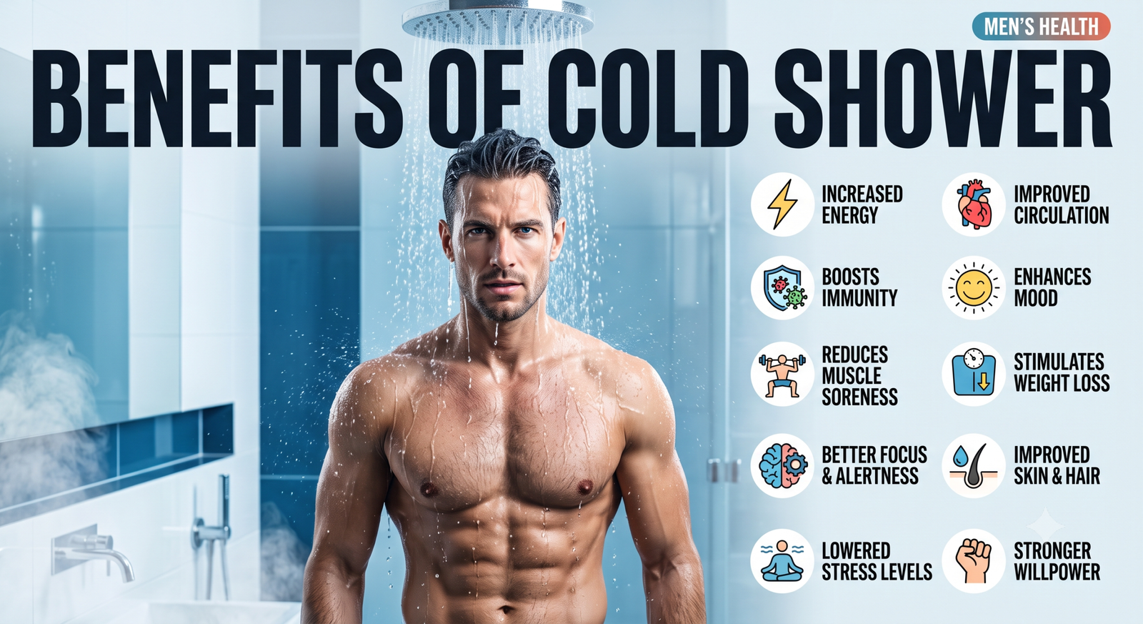 Benefits of Cold Shower: 10 Proven Healthy Reasons to Start Today