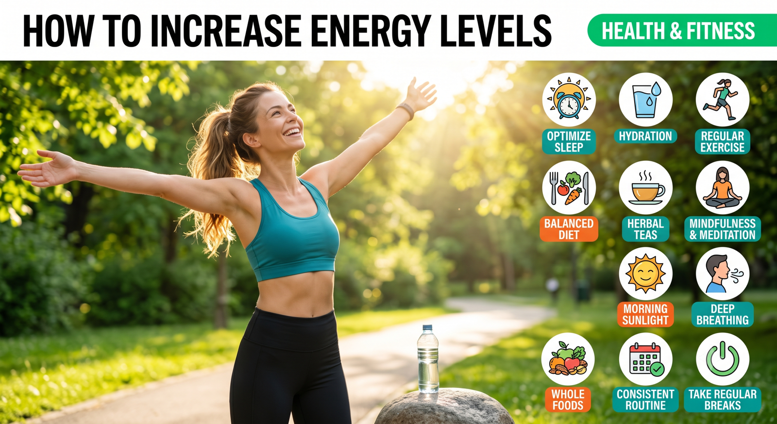 How to Increase Energy Levels: 11 Proven Natural Tips