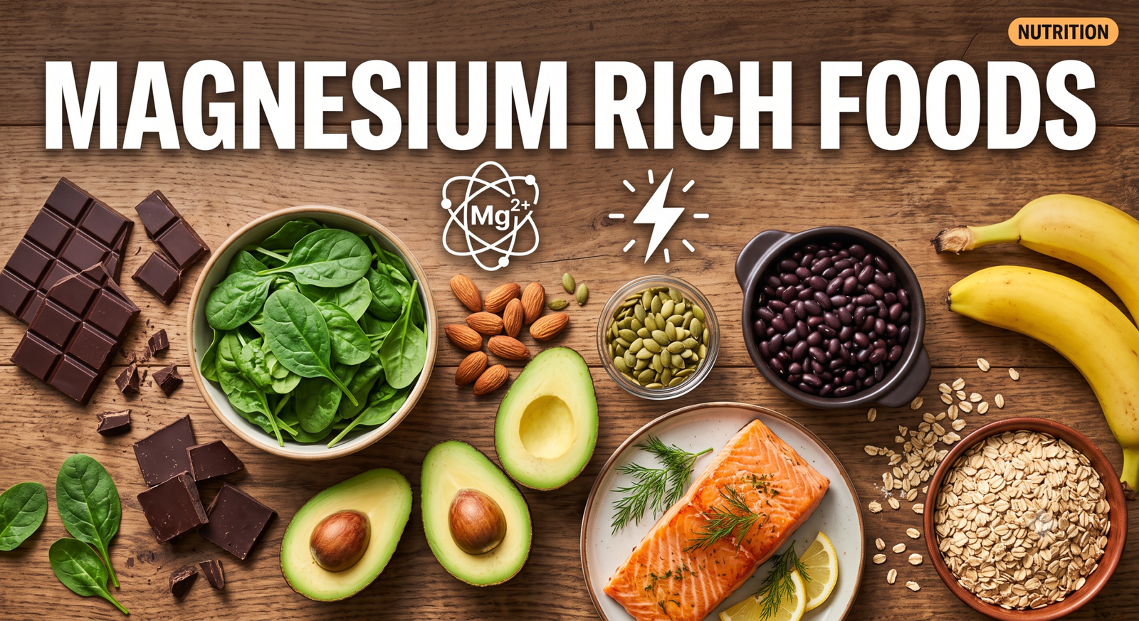Magnesium Rich Foods: 12 Best Healthy Sources to Eat